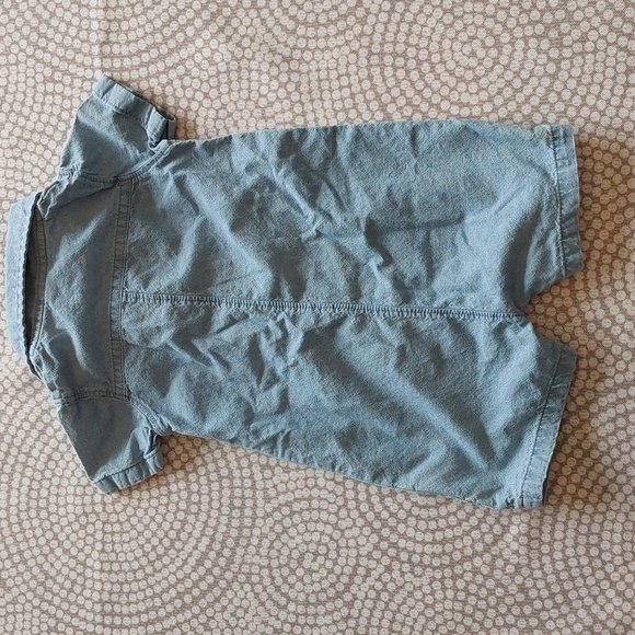 Baby Boy or Girl One Piece Denim Outfit - Picture 2 of 5